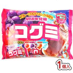 UHA味覚糖 コグミ ファミリー パック  (1袋入) 駄菓子 バラ売り 1袋売り グミ・キャンディ系のお菓子