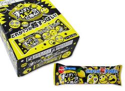 駄菓子のまとめ買い・ガム系の駄菓子 明チュウ すっぱいレモンにご用心！ (20個入)