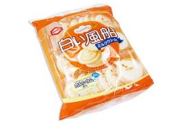 【お菓子まとめ買い・ビスケット・ソフトクッキー】21枚 白い風船 ミルククリーム （12個入） 【亀田】