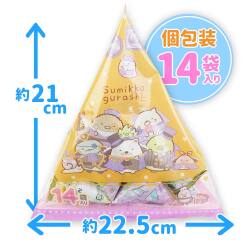 ハート すみっコぐらし ハロウィン テトラ パック 大袋 (1個売り ) 駄菓子 クッキー 詰め合わせ お菓子セット はろうぃん