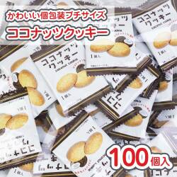 リアライズ プチ ココナッツクッキー (100個入) 駄菓子 まとめ買い 箱買い ビスケット・クッキー系のお菓子