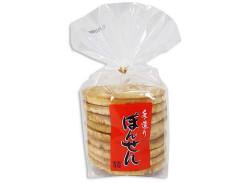 松岡 9枚入 手造りぽんせん（12袋入） お菓子 まとめ買い 箱買い おかき（あられ・おかき餅）系の駄菓子 2506