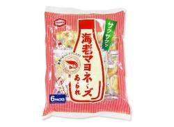 【お菓子のまとめ買い・焼菓子のお菓子】  亀田　海老マヨネーズあられ6p（12袋入）