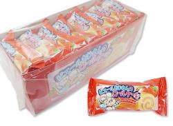 【お菓子のまとめ買い・焼菓子のお菓子】やおきん ピエールおじさんのロールケーキ いちごクリーム(24個入)
