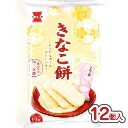 岩塚製菓 きなこ餅 (12個入) お菓子 まとめ売り 米菓 せんべい系のお菓子