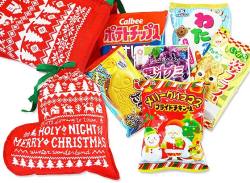 【 クリスマスお菓子の詰め合わせ 】 32cmクリスマス限定セット クリスマスブーツ型 お菓子詰め合わせ・セットB