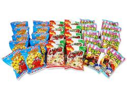 駄菓子セット・お菓子の詰め合わせ 松山製菓 テキサスコーン 3種180個 詰め合わせセット