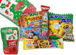 クリスマスお菓子の詰め合わせ・クリスマス限定セット　クリスマス 持ち手付 スノーマン (半透明 お菓子の詰め合わせセットA)