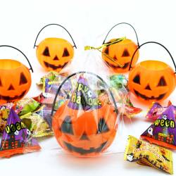ハロウィン 限定 かぼちゃの お菓子 詰め合わせ  (6個入) ハロウィンパッケージ おかし くじ引き パーティ 景品 駄菓子