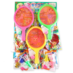 【当てものくじ・男女共通の台紙】 おもしろキャラクター　デラックス スポーツ台紙当くじおもちゃ（80+4付）