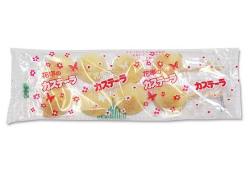 【駄菓子のまとめ買い・カステラ・ビスケット系の駄菓子】 稲吉 花串カステラ （20個入）
