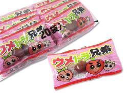 よっちゃん ウメトラ兄弟 (20袋入) 【駄菓子のまとめ買い・梅・昆布系