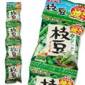 ギンビス カリッと枝豆 ノンフライ焼き 4P (12個入) 駄菓子 ノンフライ スナック お菓子 4連