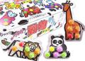 【駄菓子まとめ買い・チョコレート系の駄菓子】 ジャック製菓 あつまれ動物ランド マーブルチョコ (70個入)