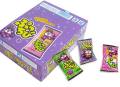 【駄菓子のまとめ買い・飴・チューイング系の駄菓子】 明チュウ ぷっちびグレープ（50個入)