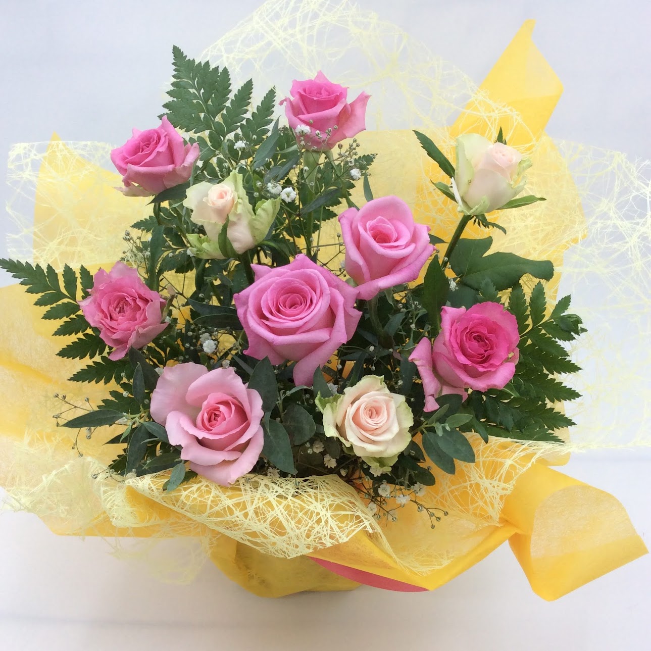 ワンサイドアレンジ4300円A（生花）　送料込み！