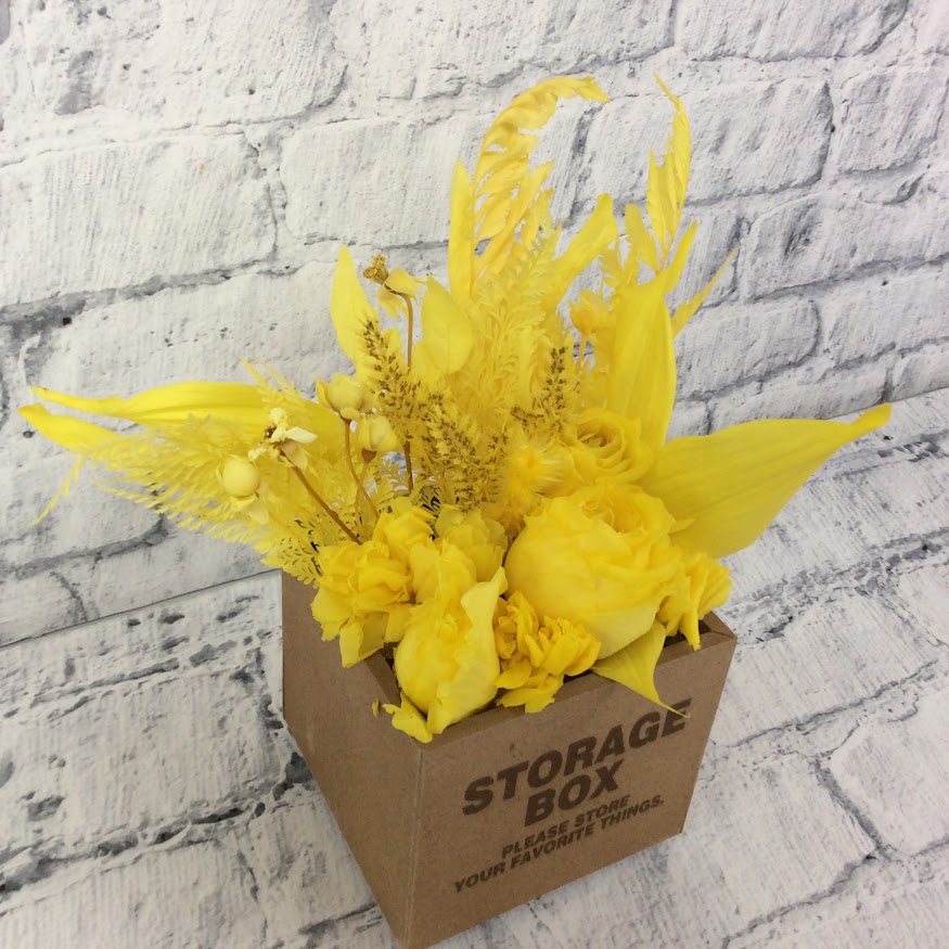 プリザーブドフラワー箱　◆502-16　送料込！