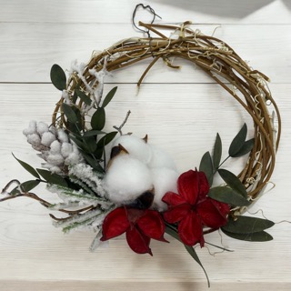 リース（プリザーブドフラワー）◆611-12　送料税込！