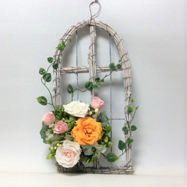 壁掛けプリザーブドフラワー 302 14