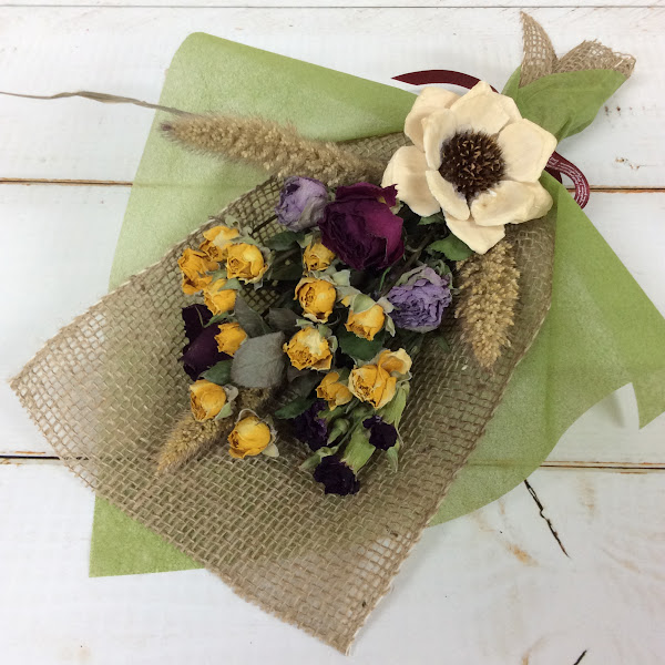 ドライフラワースワッグ2000円◇411-02 送料込み！ 