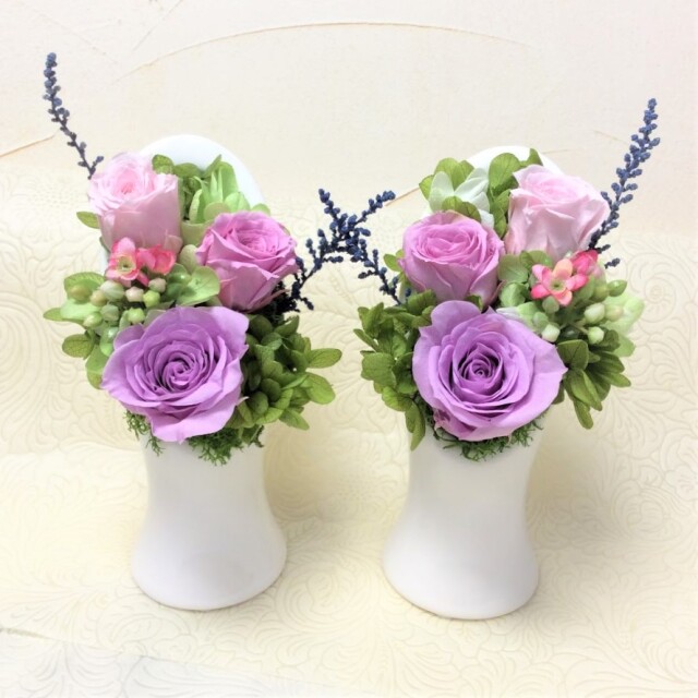 お供え用プリザーブドフラワー