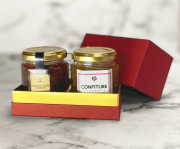 贈答用化粧箱入り◆食べるバラコンフィチュール100g2個セット　ドラマチックレイン＆ダマスク