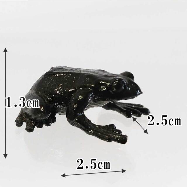 蝋型　蛙
