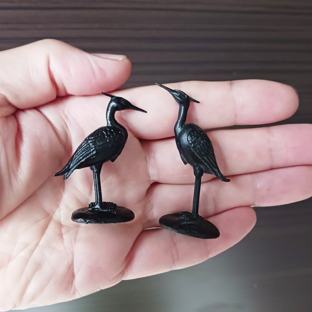 渡り鳥 オブジェ 白鳥   置物　大型  鋳銅 渡り鳥 オブジェ 白鳥 置物 大型 鋳銅 佐々木象堂《蠟型鋳銅置物
