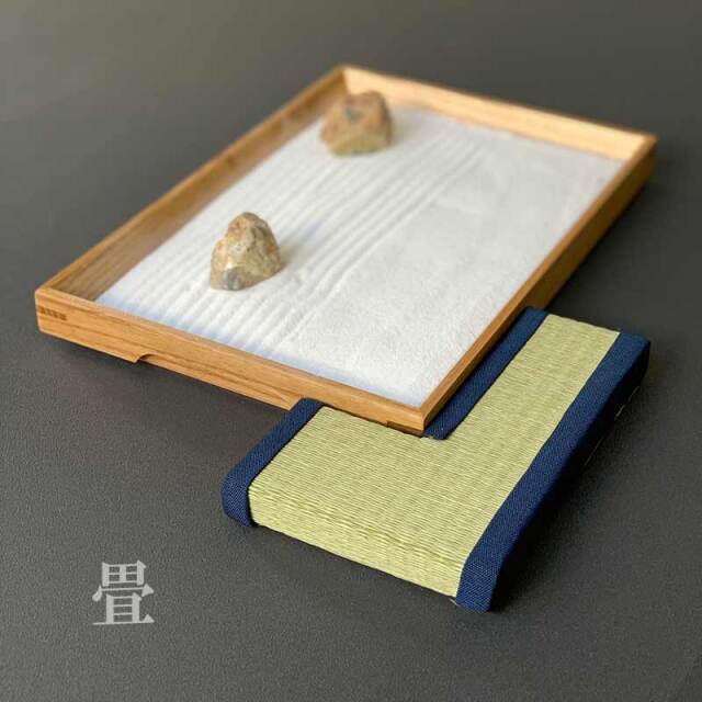 L字型ミニ畳】たたみ 置き畳 和紙たたみ 枯山水 和風 和モダン 和