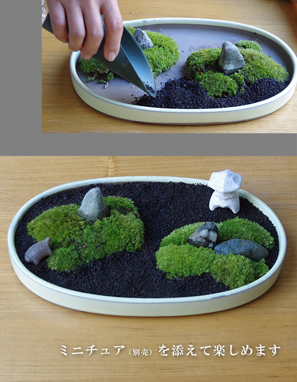自分でつくる苔盆栽