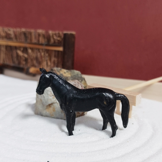 蝋型　馬