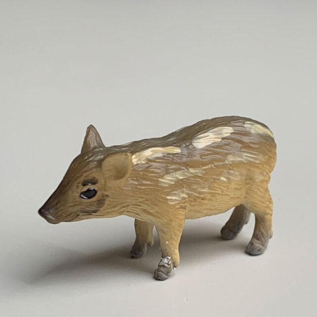 ミニチュア フィギュア【ウリ坊（うりぼう）】盆景 添配 オブジェ 苔