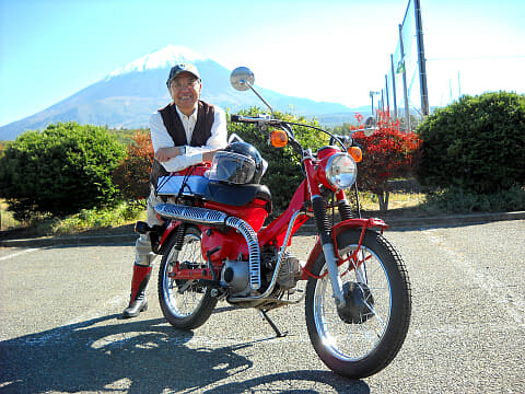 クラシックバイクを愛する人々の集い