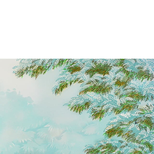 フランソワーズ・ド・ゲイル　Francoise de Gail 「ル・カバリエ」　オリジナル・リトグラフ 　画面右上の拡大