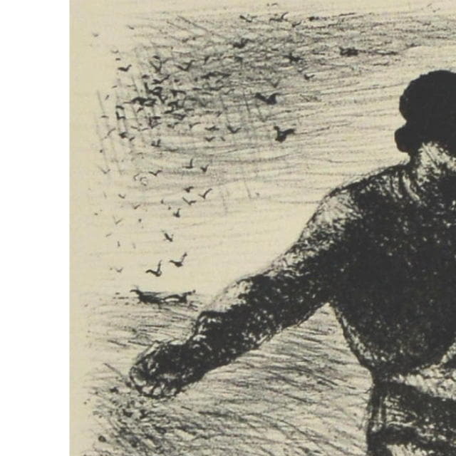 ジャン＝フランソワ・ミレー 「種をまく人」複製画 リトグラフ｜絵画販売