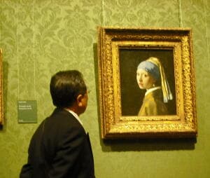 真珠の耳飾りの少女　原画　ハーグ・マウリッツハイス美術館