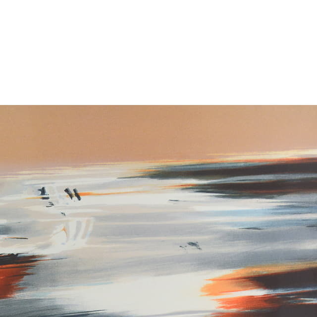 ピエ ール・ドートルロー　Pierre DOUTRELEAU 「F1」　オリジナル・リトグラフ 　画面右上の拡大