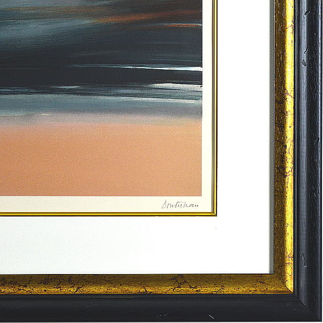 ピエ ール・ドートルロー　Pierre DOUTRELEAU 「F1」　オリジナル・リトグラフ 　額縁デザインと作家自筆サイン