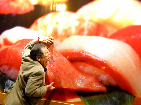 食べきれないお寿司