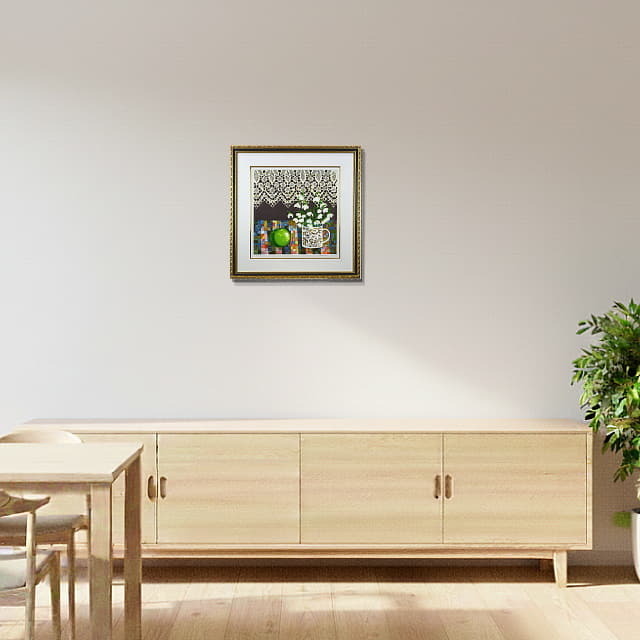 ブレンダ・キング「ユキノハナ」リトグラフ 直筆サイン入｜絵画販売