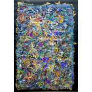 平林美奈子「和」P30号 和紙にミクストメディア｜絵画販売