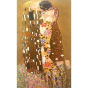 グスタフ・クリムト キス 複製版画 シルクスクリーン・ジクレ  
