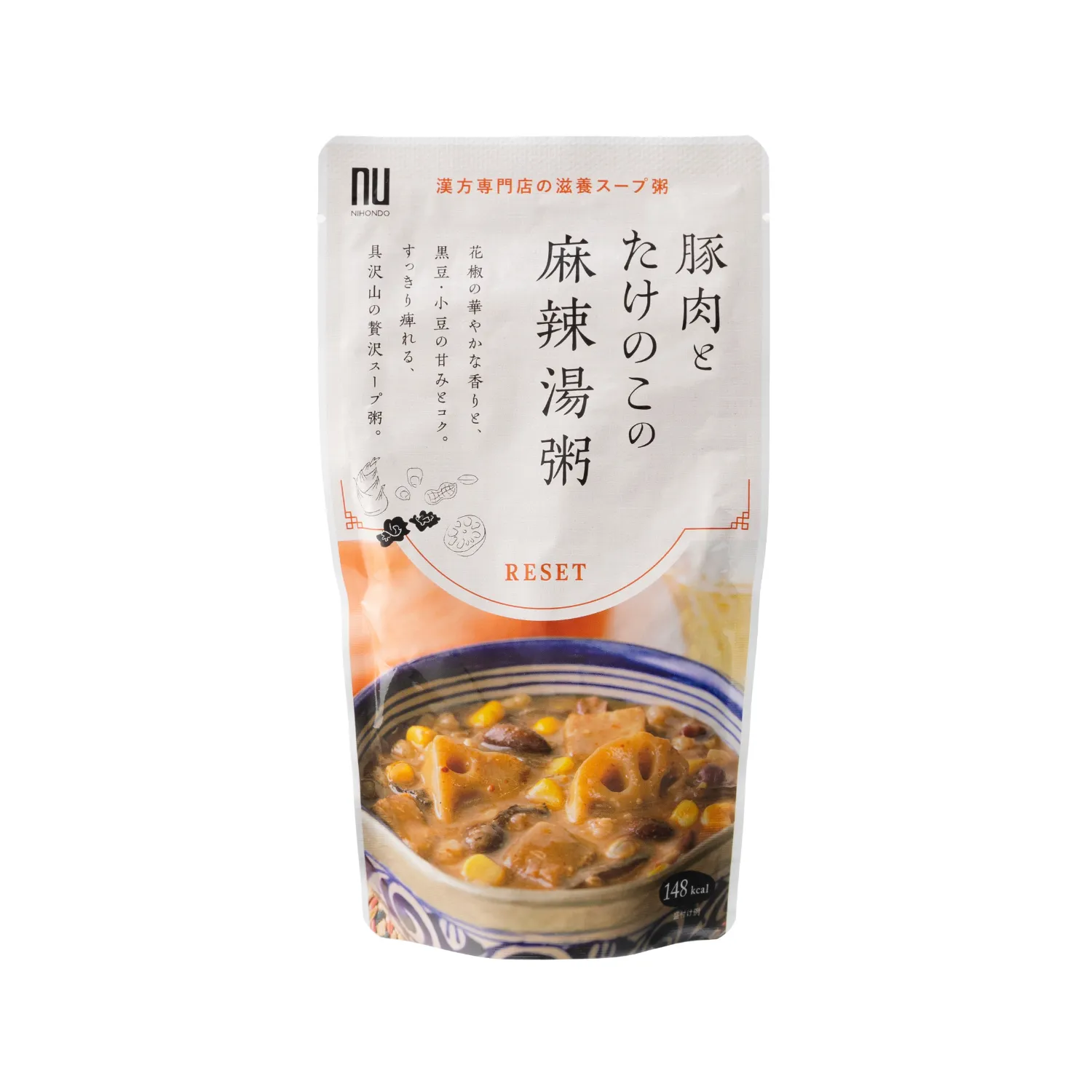 NIHONDO 豚肉とたけのこの麻辣湯粥