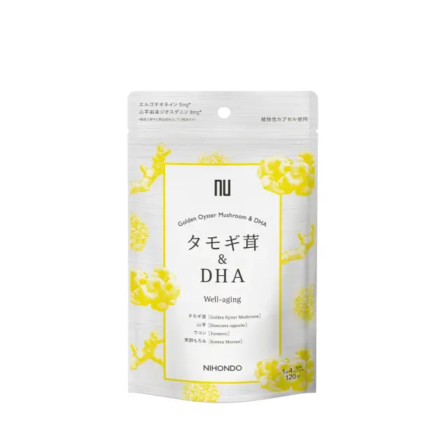 【定期お届けコース】タモギ茸＆DHA　120カプセル