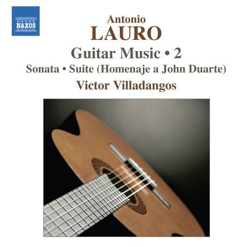 CD　ラウロ：ギター・ソナタ／4つの練習曲／組曲（ヴィリャダンゴス） LAURO: Guitar Music, Vol. 2 - Sonata / 4 Estudios / Suite