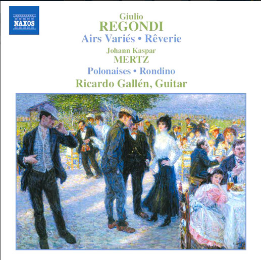 CD レゴンディ：アリアと変奏／夢 Op. 19／メルツ：吟遊詩人のしらべ Op. 13 （ガレン） REGONDI: Airs Varies / Reverie, Op. 19 / MERTZ: Bardenklange, Op. 13