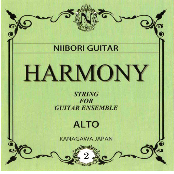 ハーモニー アルト バラ弦/ 2弦