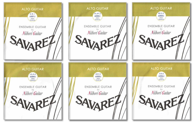 サバレス・ニイボリオリジナルアルト弦/ハードテンション/セット弦