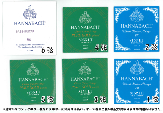 プロ御用達バスギター弦セット