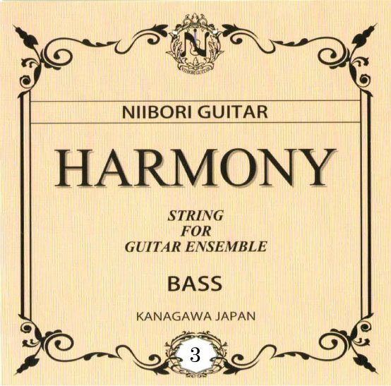 ハーモニー バス バラ弦/ 3弦